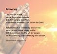 Gedichte von Nicole Sunitsch - Autorin : Erinnerung - Trauergedicht ...