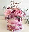 Gorgeous birthday cake made by @sweetdaisymay! Look at those pretty ...