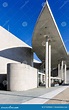 Fachada Del Bundeskunsthalle Un Museo De Arte Moderno En Alemania De Bonn Foto de archivo ...