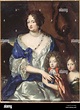 Duchess Sophia Dorothea of Brunswick and Luneburg with her children ...