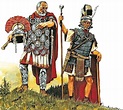 Los centuriones romanos, los comandantes de las centurias