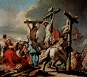 Crucifixion, c.1745 - c.1750 - Giovanni Battista Tiepolo - WikiArt.org