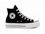 Zapatilla Converse Chuck Taylor Hi Plataforma Mujer Negro - Blockstore.cl