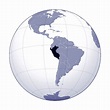 Large location map of Peru | Peru | South America | Mapsland | Maps of ...