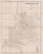 Unrecorded map of Janesville, Wisconsin - Rare & Antique Maps