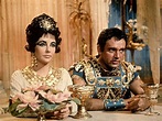 Elizabeth Taylor and Richard Burton in Joseph L. Mankiewicz's CLEOPATRA ...