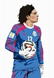 Guillermo Ochoa | Mexico soccer, World cup draw, Soccer drawing