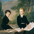 Porträt der Prinzen Franz de Paula (1802–1887) und Karl Johann (1803 ...