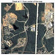 Aerial Photography Map of Newnan, GA Georgia