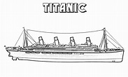 Dibujos de Titanic 10 para Colorear para Colorear, Pintar e Imprimir ...