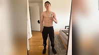 Elliot Page and his/their six pack on Instagram