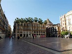 Plaza de la Constitución de Málaga, ocio y cultura por igual