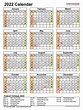 2022 year calendar with holidays - crownflourmills.com