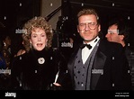 Elizabeth Montgomery and Robert Foxworth March 1989 Credit: Ralph ...