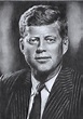 John F. Kennedy Retratos a lápiz personalizados Retratos - Etsy México