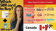 Which SIM Card to buy in Canada as a Newcomer || Rogers, BELL, Telus ...
