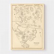 Vintage Map of Easton, New Hampshire 1892 by Ted's Vintage Art
