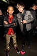 Jaden and Justin at the grammys 2011 - Justin Bieber and Jaden Smith ...