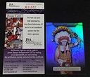 CHIEF JAY STRONGBOW 2010 TOPPS PLATINUM SIGNED AUTOGRAPHED CARD JSA ...