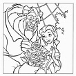 Beauty and the Beast Belle Coloring Pages Download