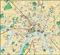Mapas Detallados de Moscú para Descargar Gratis e Imprimir