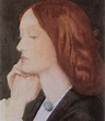 Portrait of Elizabeth Siddal, 1854 - Dante Gabriel Rossetti - WikiArt.org