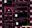 Hot pink flower Myspace Layouts - Pimp-My-Profile.com