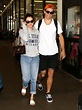 Riley Keough and her Husband arrives LAX Airport in Los Angeles