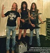 Guitar tech John Marshall filling in for James in 1992 : r/Metallica