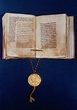 La bolla d&oro di Carlo IV, Sacro Romano Imperatore, 1400 (pergamena e oro)