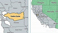 Contra Costa County, California / Map of Contra Costa County, CA ...