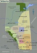 Alberta Regions - Mapsof.Net