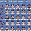 [SNY] The Mets have announced their Opening Day roster. : r/NewYorkMets