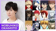 Nobuhiko Okamoto [岡本 信彦] Top Same Voice Characters Roles - YouTube