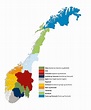 New Administrative Regions of Norway from 2020 : r/MapPorn