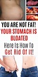 Lots of people really feel bloated after consuming a big meal ...