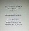 50 Most Creative Book Dedication Pages Ever | DeMilked