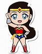 Liga Dela Justicia Chibi on Behance | Baby superhero, Wonder woman ...