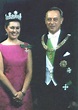 Prince Amedeo, Duke of Aosta (b. 1943) and Silvia Paternò di Spedalotto ...