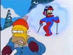 Los Simpson: Ned Flanders - Con él es como si no llevara nada - YouTube