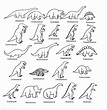 Dinosaurios Para Colorear E Imprimir Con Nombres - Loca Tel
