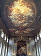 Greenwich, England. Old Royal Naval College. The paintings are too ...