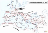 Dibujo de Mapa del imperio romano para colorear | Dibujos para colorear ...