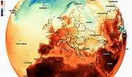 Temperature map of Europe right now : r/MapPorn