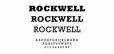 Aprender acerca 92+ imagen tipografia rockwell historia - Viaterra.mx