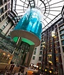 The incredible 82ft-tall hotel aquarium in Berlin that has an elevator ...