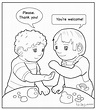 Please And Thank You Coloring Pages at GetColorings.com | Free ...