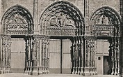 Portada Real de la catedral de Chartres | Catedral, Turismo cultural ...