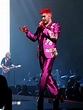 Adam Lambert in pink
