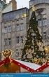 Christmas Tree on Wenceslas Square in Prague Czech Republic Stock Image ...